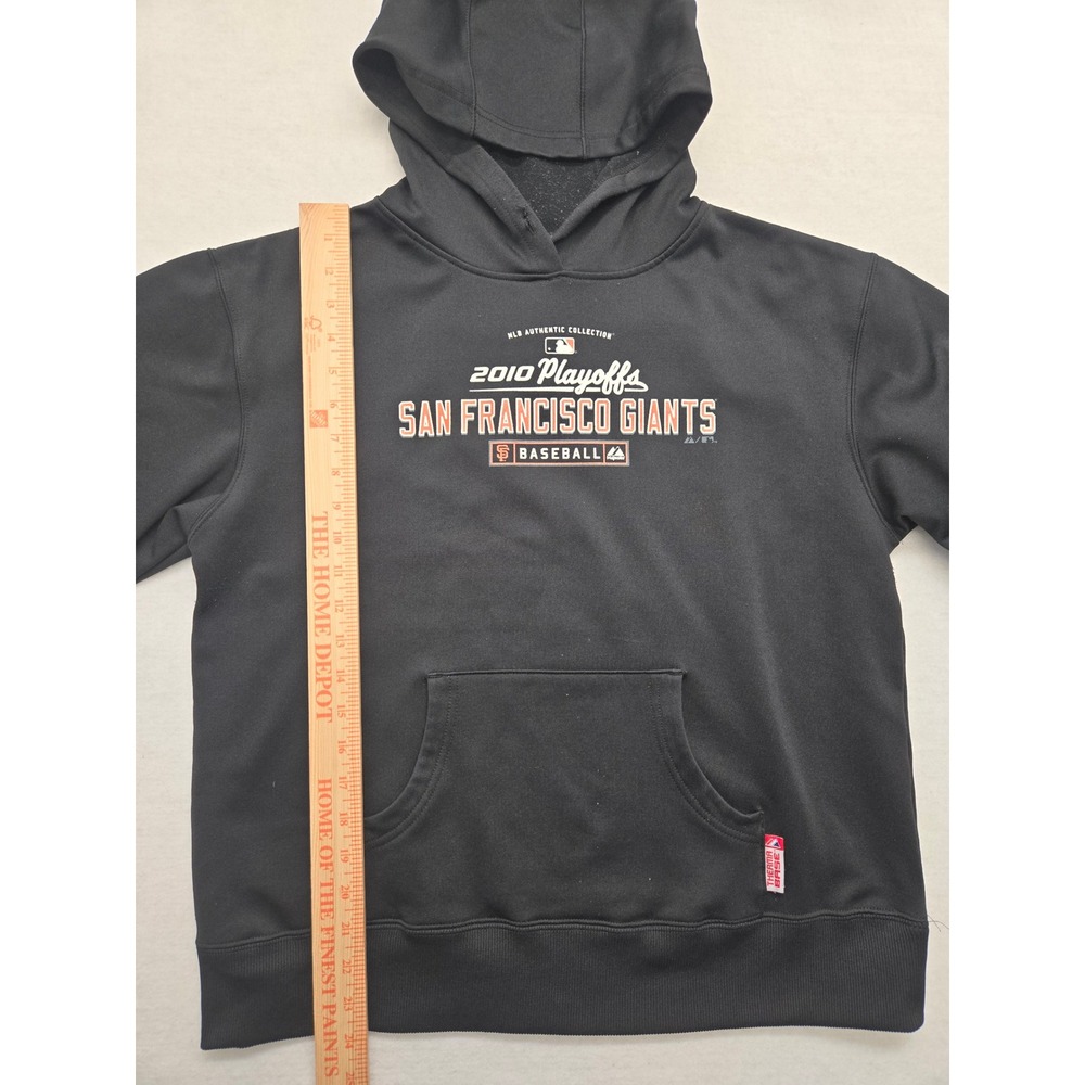 San Francisco Giants Majestic‎ 2010 Playoffs ThermaBase Pullover Hoodie - Picture 7 of 10